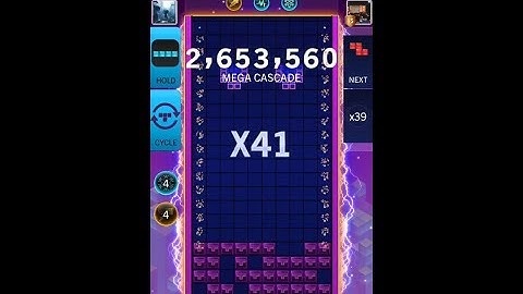 Tetris Blitz #2 - Battle play score 8 Million (boosted)