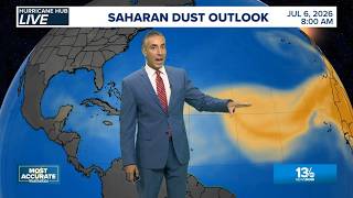 How Saharan dust impacts the 2026 Atlantic hurricane season