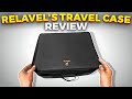 Take your cosmetics on the go with relavels portable travel makeup case