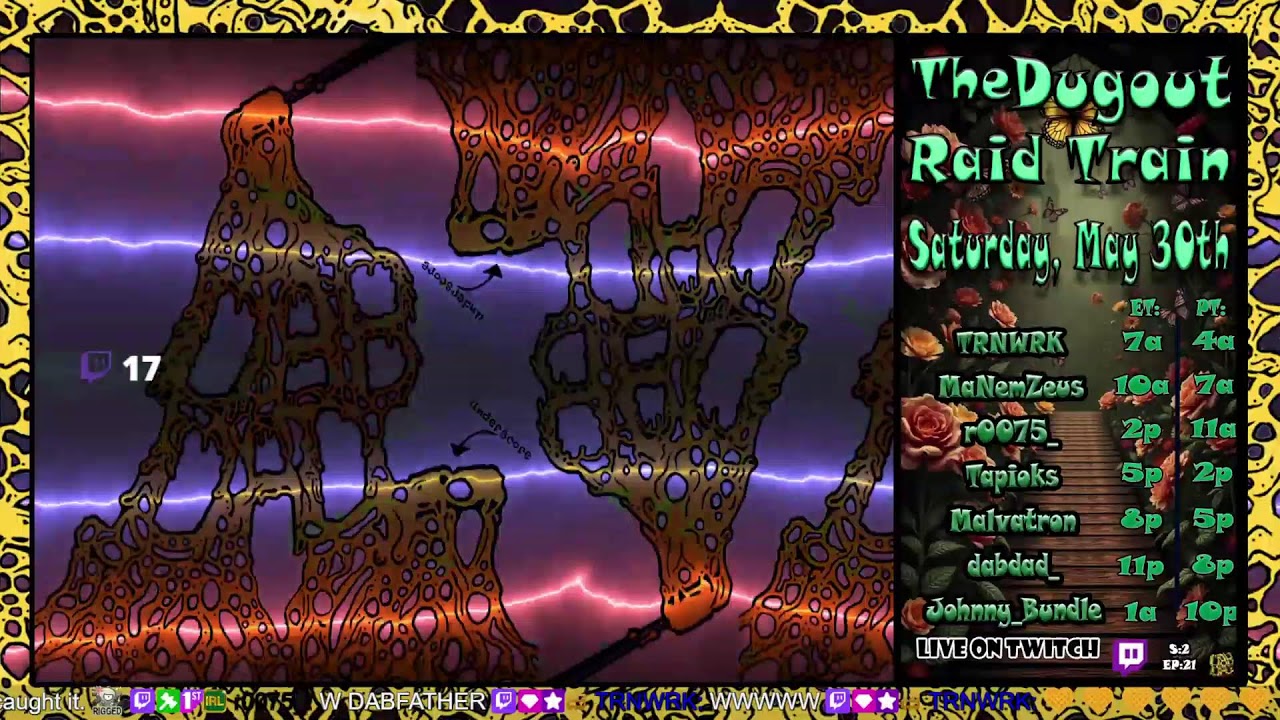 Mewsick for The Dugout Raid Train S02E21 | !wow | !merch | !3d | Dabfather's Kronicles: Ep:428 ♥