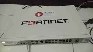 Fortinet Fortigate 100D No Bootup | Indicator Power LED Blinking