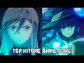 My top hitorie anime songs