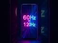 60Hz vs 120Hz – Smoothness Battle #shorts