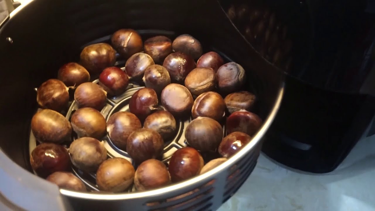 Hướng Dẫn Rang Hạt Dẻ Bằng Nồi Chiên Không Dầu - Thưởng Thức Ngon Miệng Mà Không Lo Nguy Cơ Béo Phì