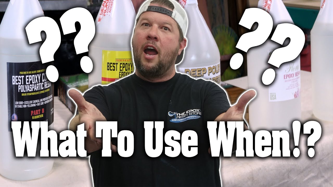Ultimate Epoxy Guide: Choosing the Right Type for Every Project - YouTube