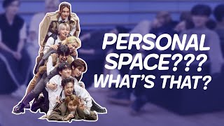 SKZ have ZERO concept of PERSONAL SPACE