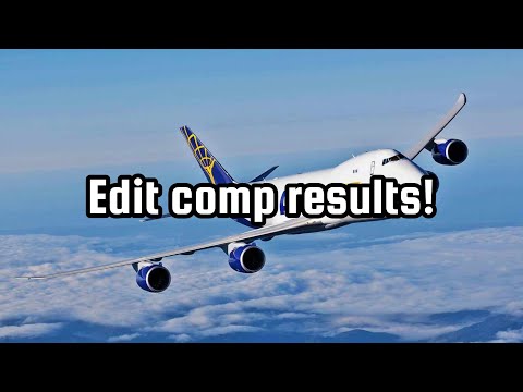Edit comp results!!