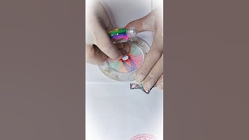 spirograph art / satisfying video #art #spirograph