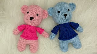 Tuto Amigurumi Petit Ours Au Crochet