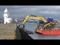 Brixham Breakwater Rock Armour Work 15/01/2019