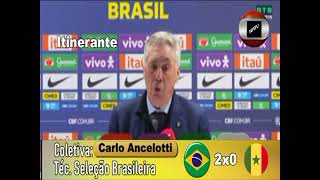 Itinerante  Coletiva Carlo Ancelotti pós jogo