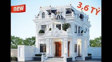 Chỉ 3,6 tỷ TRỌN GÓI căn LÂU ĐÀI biệt thự 2 tầng 1 tum RẤT ĐẸP tại Nghệ An do MAXHOME thi công
