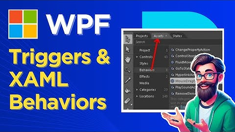 WPF Tutorial: Triggers and Behaviors | Storyboard Animation | Triggers Panel