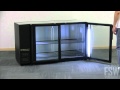 True Glass Door Back Bar Cooler Video (TBB-24GAL-60G)