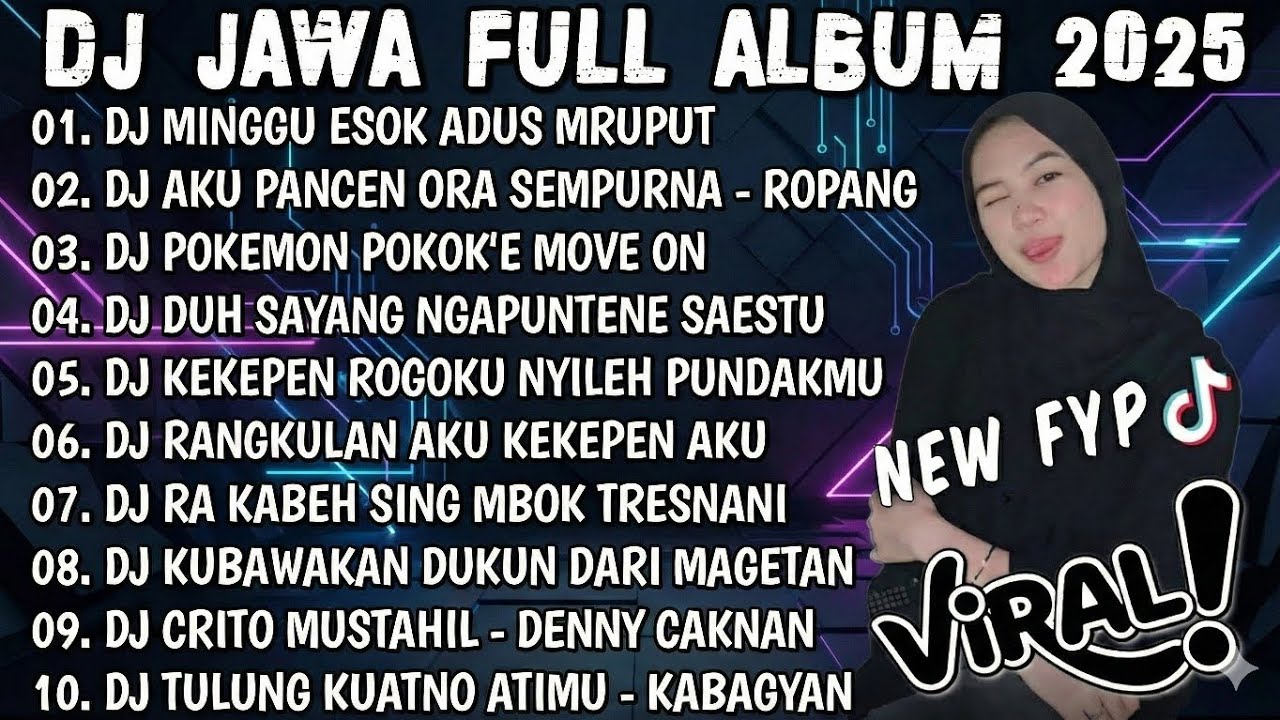 DJ JAWA TERBARU 2025 FULLBASS🎶DJ MINGGU ESOK ADUS MRUPUT🎶DJ TAMU UNDANGAN X AKU PANCEN ORA SEMPURNA