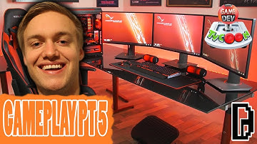 NEW GAMING COMPUTER SETUP! GAME DEV TYCOON PT 5 GAMEPLAY PLAYTHROUGH WALKTHROUGH GAMING REVIEW