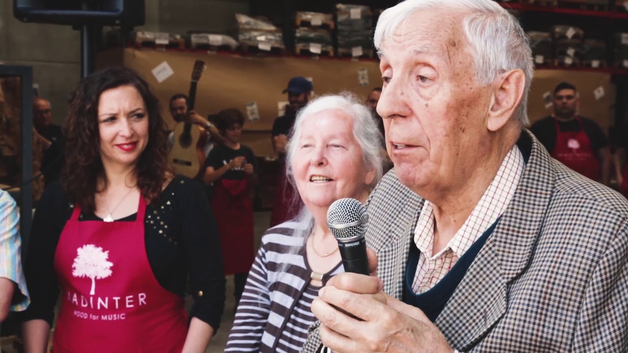 Homenaje a José Luis Romanillos y su esposa Marian en Madinter.