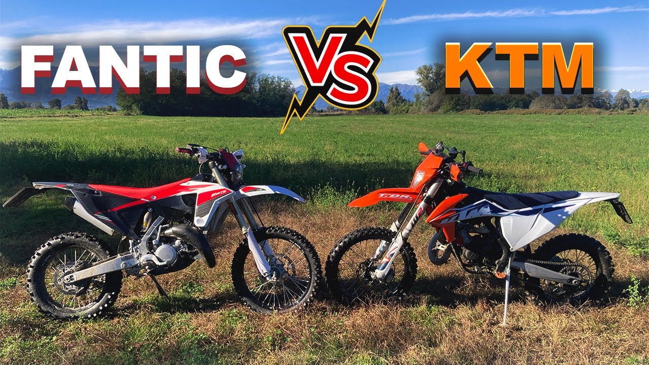 CONFRONTO TRA FANTIC XE 2023 VS KTM SX 2022 (ASSURDO)🔥🚀
