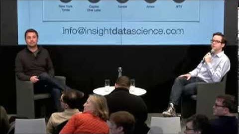 Jake Klamka, Insight Data Science // Data Driven #25 (Hosted by FirstMark Capital)