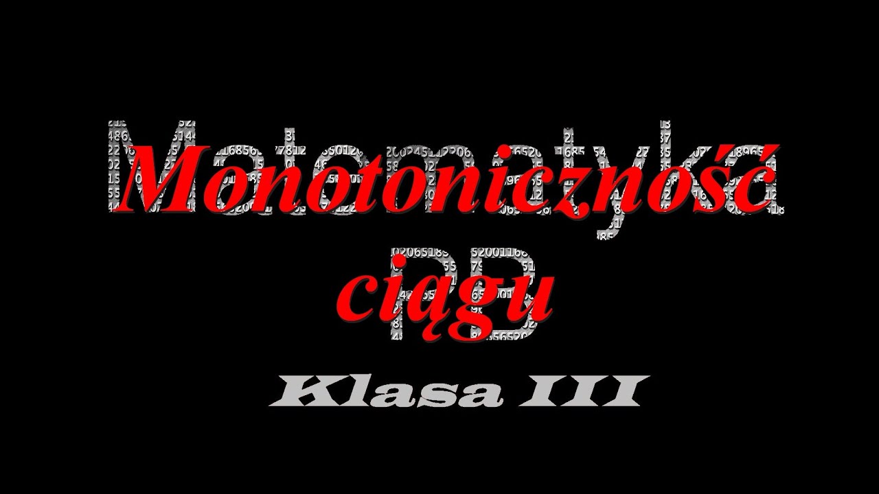 Nowa Era klasa 3 zad2 strona 155 Ciągi monotoniczne - YouTube