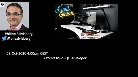 Extend Your SQL Developer