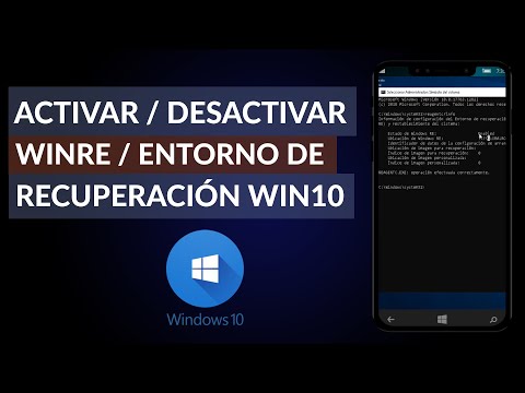 Cómo Activar o Desactivar WinRE / Entorno de Recuperación de Windows 10