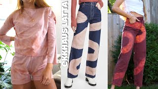 Recreating BLEACH DYE Techniques ~ Ekkhaus Latta Jeans