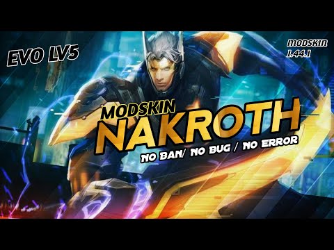 Rov : Mod Skin Nakroth EVO lv5 Fulleffect• แจก มอดสกิน นาครอส อีโว ใหม่ล่าสุด Patch 1.44.1