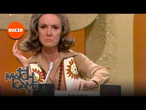 Match Game | Not A MATCH! Brett Somers Gets Buzzed THREE times 😂 | BUZZR