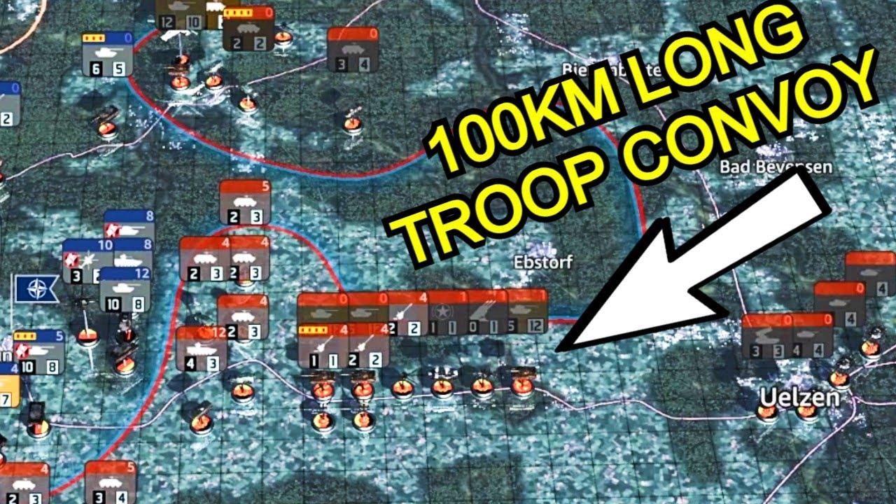 The 100km Long Convoy To Munster - Warno Memes