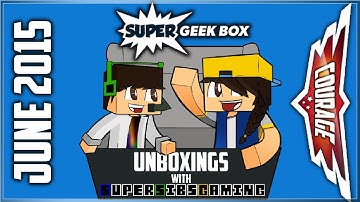 COURAGE Super Geek Box Unboxing: June 2015