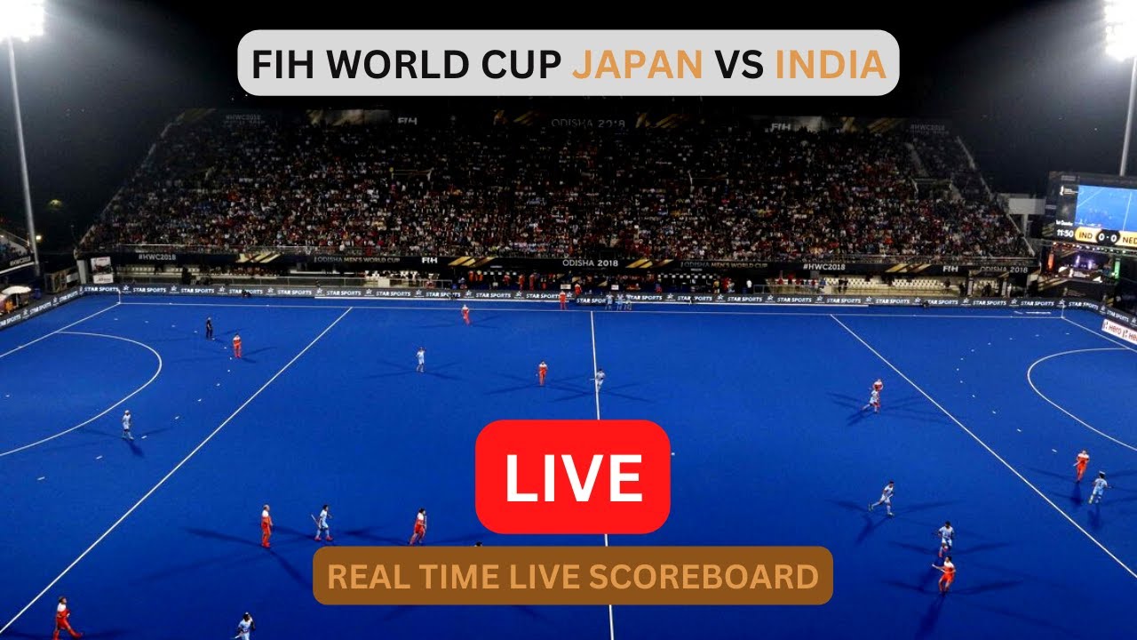 India Vs Japan LIVE Score UPDATE Today FIH Mens Hockey World Cup Field Hockey Game 26 Jan 2023