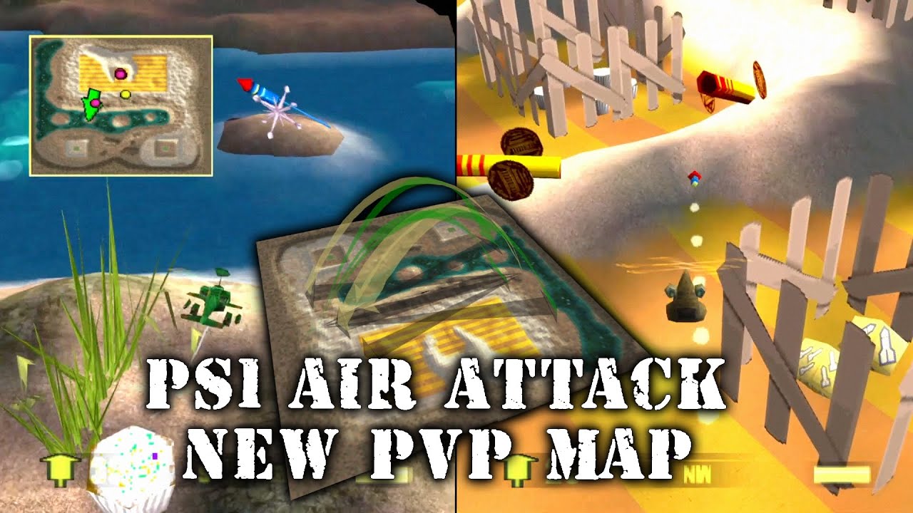 Army Men: Air Attack - NUEVO MOD Mapa Multijugador inédito! (PSX) - YouTube