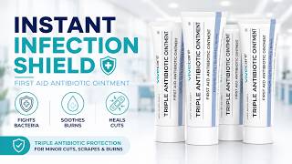 Stop Scars Before They Start | Best First Aid Antibiotic Ointment for Burns & Cuts