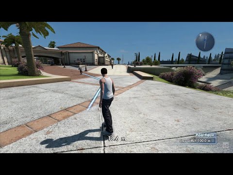 Skate Xbox 360 Gameplay - Downtown (HD) 