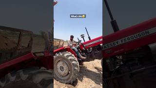 Massey 241 Tractor Pulling Power #tractor #tractorpower #massey241 #arjun_rj51 #pullingpower