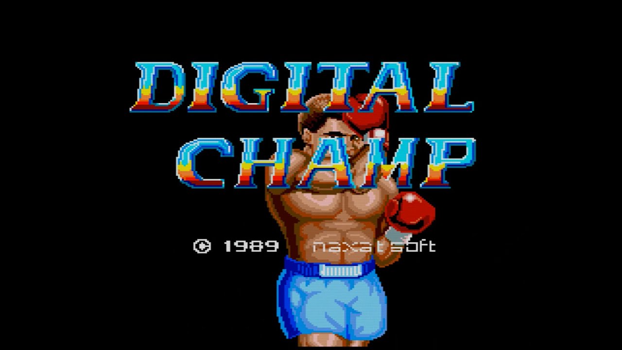 [ PCE ] PC Engine ( Digital Champ: Battle Boxing  ) 真實拳擊 - 伊朗 二段強化