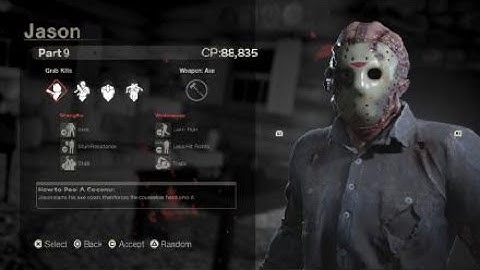 Friday the 13th: The Game: Part 9 Jason Gameplay (3.0)