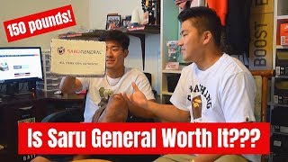 Saru General Review.  Bape and Supreme Accessory Mystery Box.