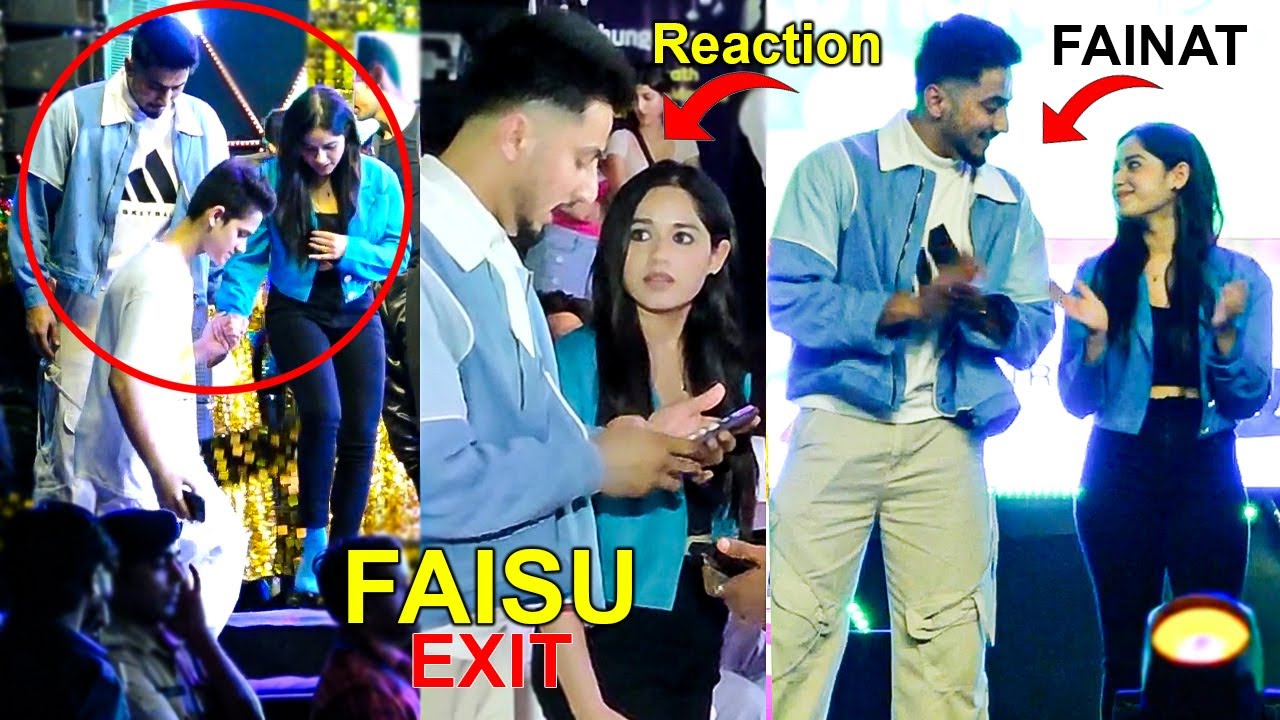 Jannat Zubair Reaction When Mr Faisu Was Leaving After Dance Performance With HerFainat Cute Video