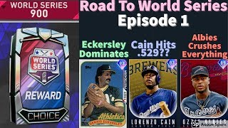 Road to world series! (episode 1) - all face of the franchise lineup
tees off! [mlb show 20]
