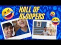 Reacting To Our Funny Clips😂😂| Hall Of Bloopers | Hat-Trick Bros 