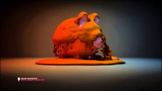 Sticky Poly-Pig (RealFlow & C4DR13↑)