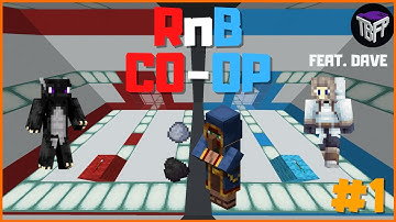 Minecraft : RnB Co-op Map (Part 1) feat. Dave | Puzzle Map