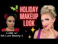 HOLIDAY MAKEUP LOOK 2021 🎄 Collab w/ GG LUVS BEAUTY 2