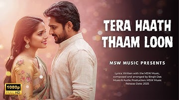 🎵 Tera Haath Thaam Loon | Bollywood Romantic Song 2025 | MSW Music Hindi Presents 🎵