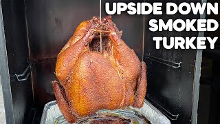 Smoked Turkey and Au Gratin Potatoes in the Pellet Smoker