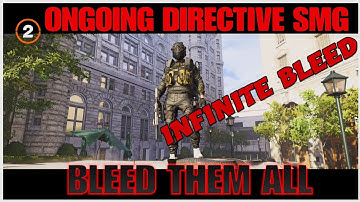 DIVISION 2- ONGOING DIRECTIVE BLEED BUILD
