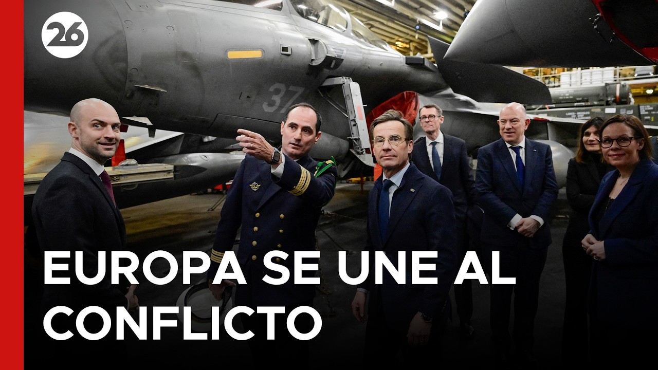 🚨 GUERRA CON IRÁN | Europa se involucra en el conflicto: nuevo escudo nuclear y portaaviones
