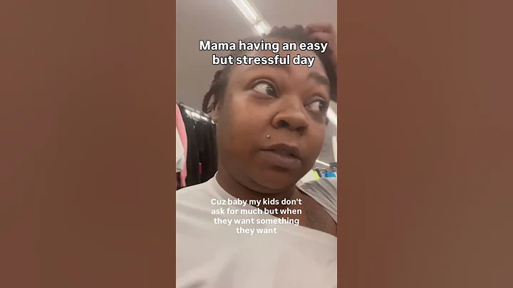 Mama having an easy but stressful day #realisticmomlife #momvlog #singlemomlife #momandkids